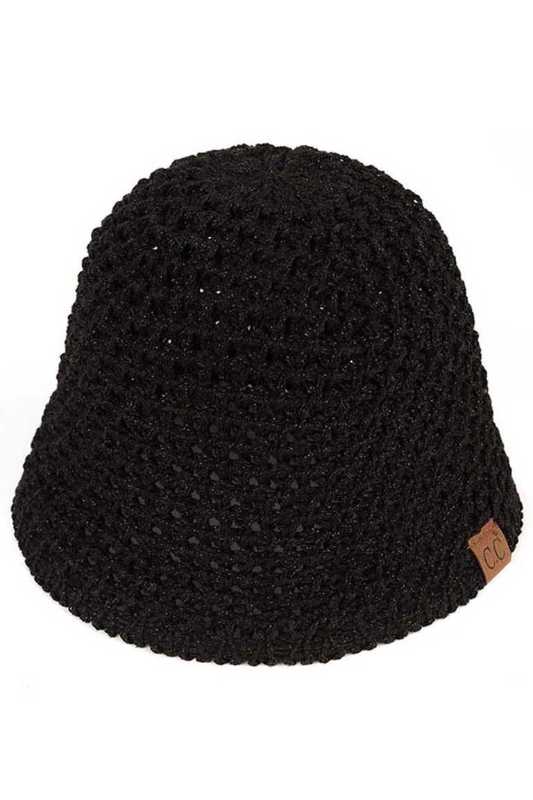 Black C.C Solid Knit Bucket Hat, before running out the door into the cool air, you’ll want to reach for this toasty beanie to keep you incredibly warm. Accessorize the fun way with this solid knit bucket hat, it's the autumnal touch you need to finish your outfit in style. Awesome winter gift accessory! Perfect Gift Birthday, Christmas, Stocking Stuffer, Secret Santa, Holiday, Anniversary, Valentine's Day, Loved One.