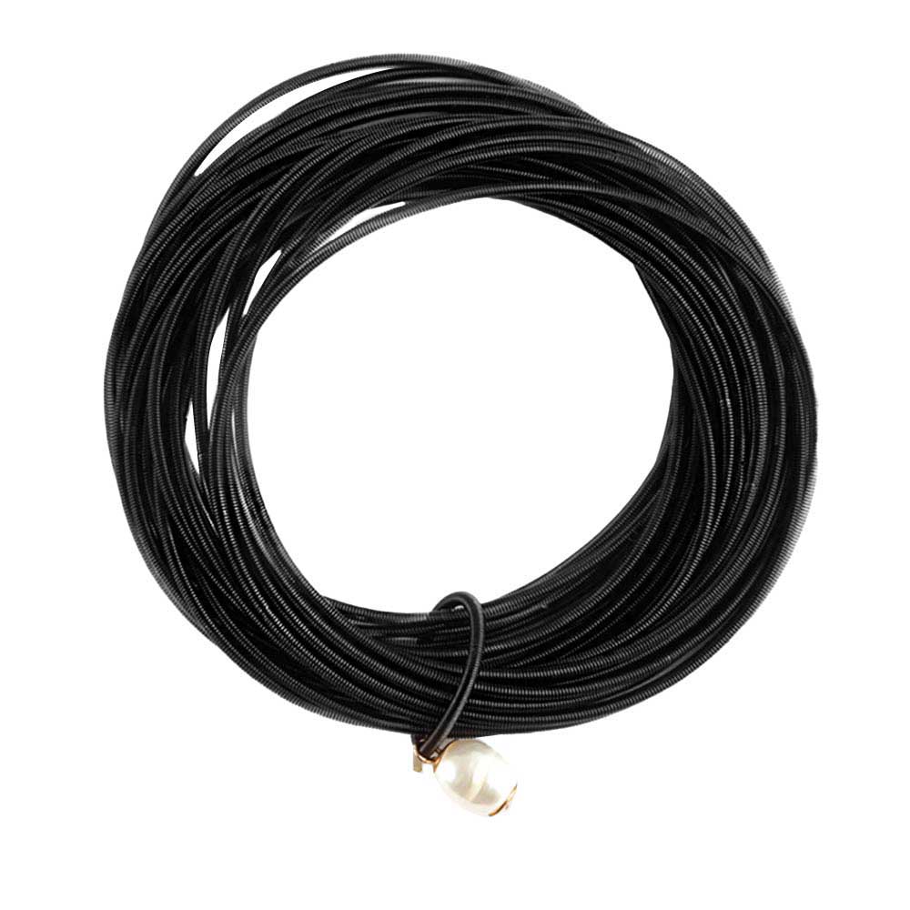 Black Freshwater Pearl Charm Guitar String Stackable Stretch Bracelet. These gorgeous pearl pieces will show your class in any special occasion. The elegance of these pearl goes unmatched, great for wearing at a party! Perfect jewelry to enhance your look. Awesome gift for birthday, Anniversary, Valentine’s Day or any special occasion.