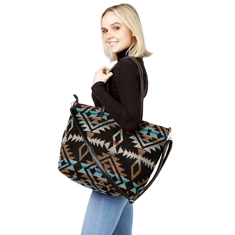 Trendy Western Weekend Tote Bag