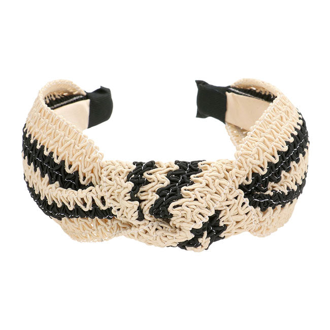 Black Zigzag Chevron Burnout Knot Headband, add a pop of color to any outfit! These headbands look great and keep your hair in place and you feel so comfy , you will be protected in the harshest of elements, Perfect for a wide range of sports, from yoga and hiking to running and cycling. Fabulous gift idea for your loved one or yourself.