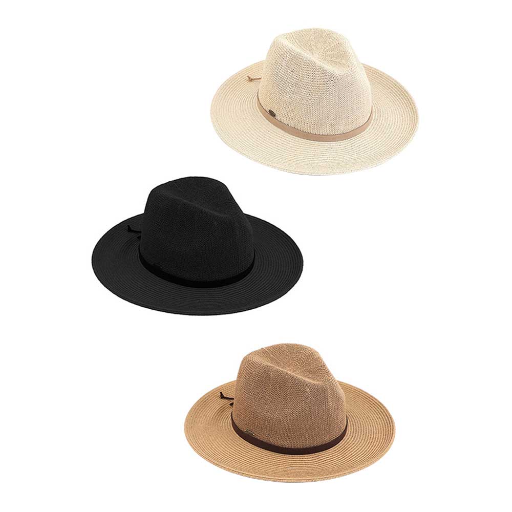 C.C Suede Lace Trim Band Panama Hat, Keep your styles on even when you are relaxing at the pool or playing at the beach. Large, comfortable, and perfect for keeping the sun off of your face, neck, and shoulders. Perfect gifts for Christmas, holidays, or any meaningful occasion. Due to this, all eyes are fixed on you.