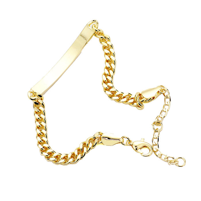 Follow Your Heart ID Bracelet, wear it with your favorite tops & dresses all year round! This piece is versatile & goes with practically anything! This inspirational bracelet makes a thoughtful gift, perfect Birthday Gift, Valentine's Day Gift, Anniversary Gift, Mother's Day Gift, Just Because, Thank you, Love you!