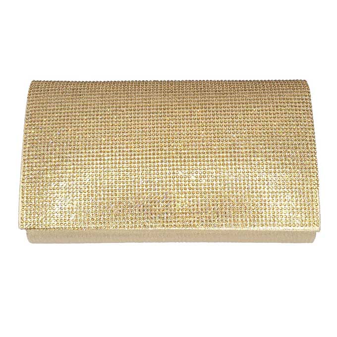 Gold One Inside Slip Pocket Shimmery Evening Clutch Bag, This high quality evening clutch is both unique and stylish. perfect for money, credit cards, keys or coins, comes with a wristlet for easy carrying, light and simple. Look like the ultimate fashionista carrying this trendy Shimmery Evening Clutch Bag!