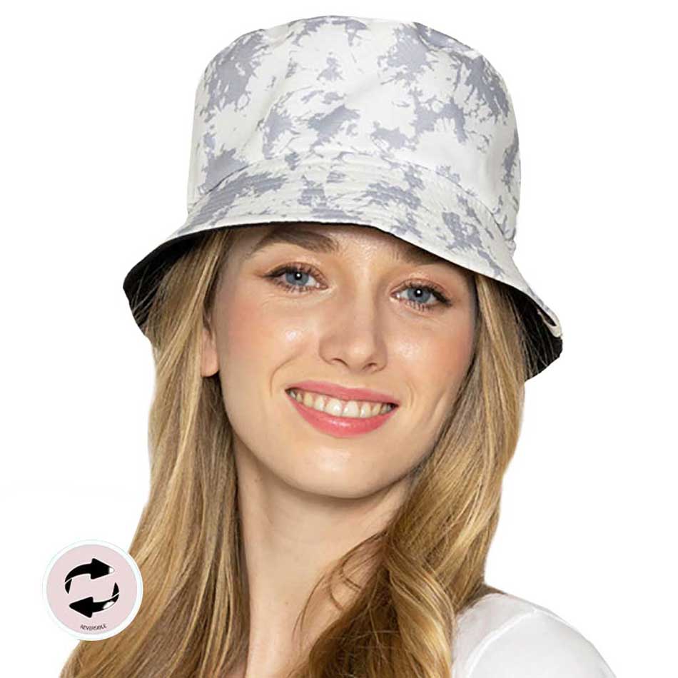 Gray Tie Dye Reversible Bucket Hat, whether you’re basking under the summer sun at the beach, lounging by the pool, a great hat can keep you cool and comfortable even when the sun is high in the sky. Large, smooth, and ideal for travelers who are spending time in the outdoors.