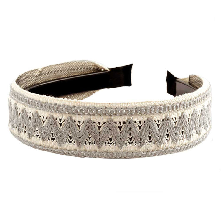 Gray Two Tone Crochet Headband. A crochet Headband is the perfect spring accessory and so much fun to make! Wear beautiful summer in your hair with this lovely headband. Even better make it more comfortable and less likely to catch or pull hair. you can wear them when you go to work or school, do sports, party, ceremony, traveling, hang out. The crochet headband is the perfect gift choice for every lady around you.