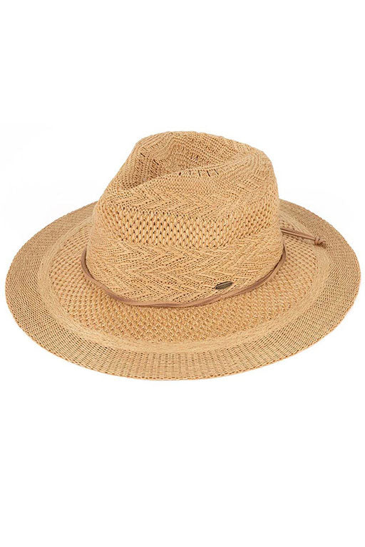 HoneyMustard C.C Multi Pattern Suede String Band Panama Hat. Before running out the door into the air, you’ll want to reach for these summer Panama Hat to keep you incredibly relax as a great hat can keep you cool and comfortable even when the sun is high in the sky. Perfect for keeping the sun off of your face, neck, and shoulders. ideal for travelers who are on vacation or just spending some time in the great outdoors.