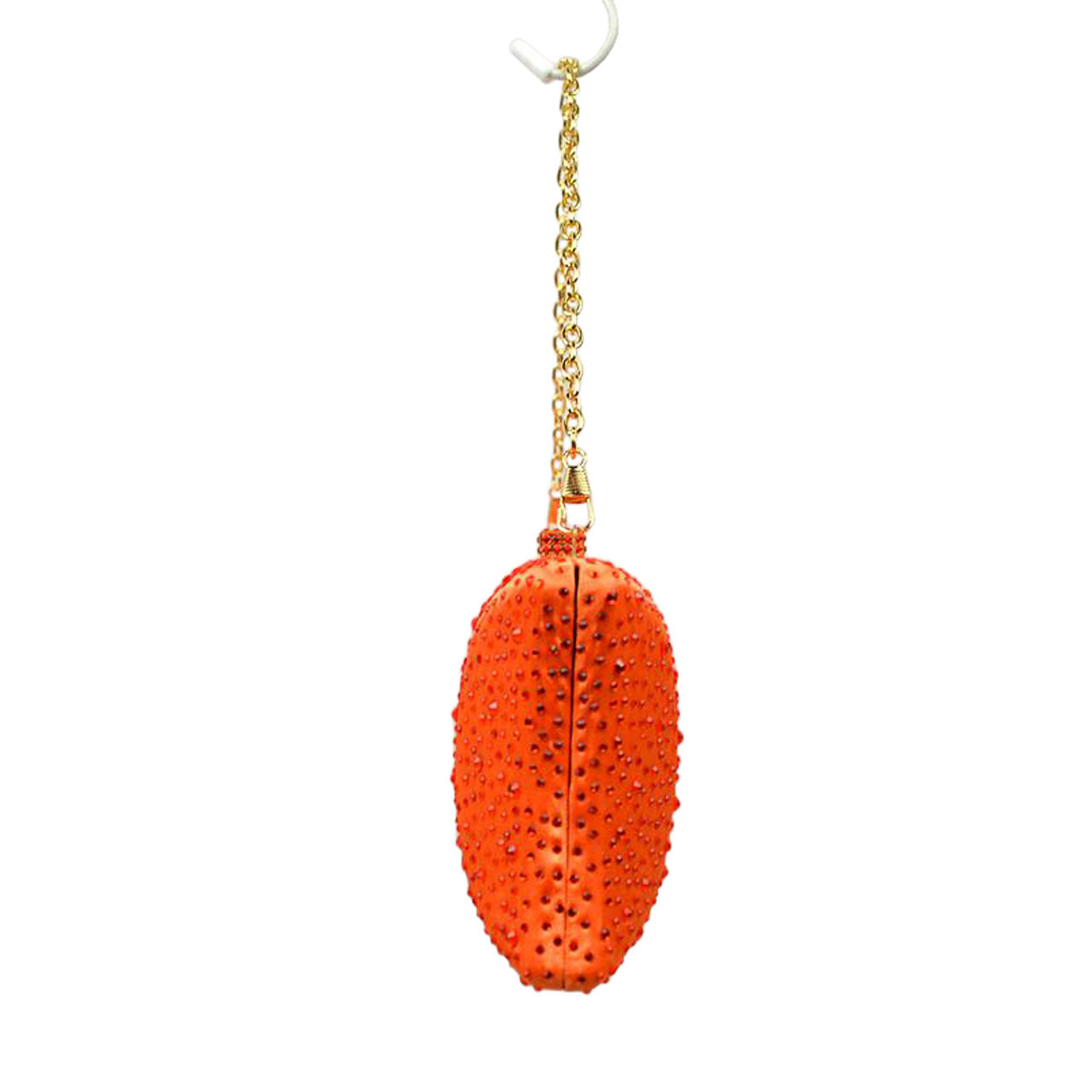 Orange Luxury Satin Evening Handbag Clutch Bag Bridal Party Purse, is the perfect choice to carry on the special occasion with your handy stuff. It is lightweight and easy to carry throughout the whole day. You'll look like the ultimate fashionista carrying this trendy clutch Bag. The beautiful design makes it stunning and will increase your beauty to a greater extent making you stand out from the crowd.