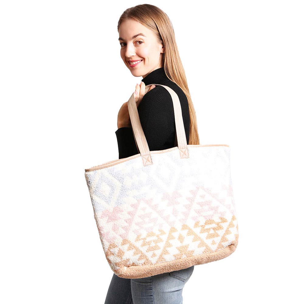 Pink Blue Boho Tribal Tote Bag, Show your trendy look and unique style with this awesome tote bag. Have fun and look stylish anywhere and anytime. It's versatile enough for wearing straight through the week. Perfectly lightweight to carry around all day with your handy and necessary things. Perfect gift for birthdays, anniversaries, Mother's Day, Graduation, Valentine's Day, etc. Stay stylish with the perfect trend!
