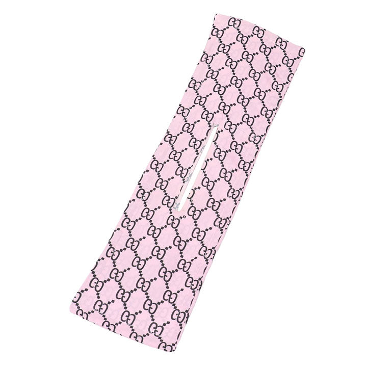 Pink Luxury Patterned Deft Bun Maker Hair Band. Deft Bun Maker Hair Band making you feel extra glamorous. Push back your hair with this pretty Bun Maker Hair Band, add a pop of color to any plain outfit! Be ready to receive compliments. Be the ultimate trendsetter wearing this Deft Bun Maker Hair Band with all your stylish outfits!