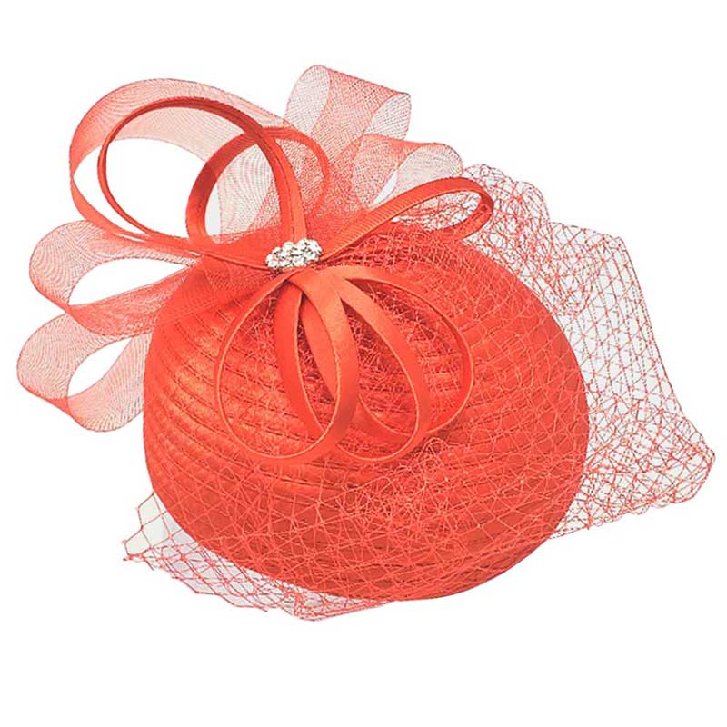 Red Bow Mesh Dressy Hat, This fascinator which is not big enough to cover the whole of your head.Perfect for the elegant, extravagant and modern looking. Superb hat with a veil , with an unusual form of lines give the elegance and eccentricity to your outfit. A hat will make you keep your back straight, feel confident and be admirable. Perfect For Wedding, christmas, Halloween, Tee Party, Photo Prop, cocktail, Bridal Party and Other Occasions.
