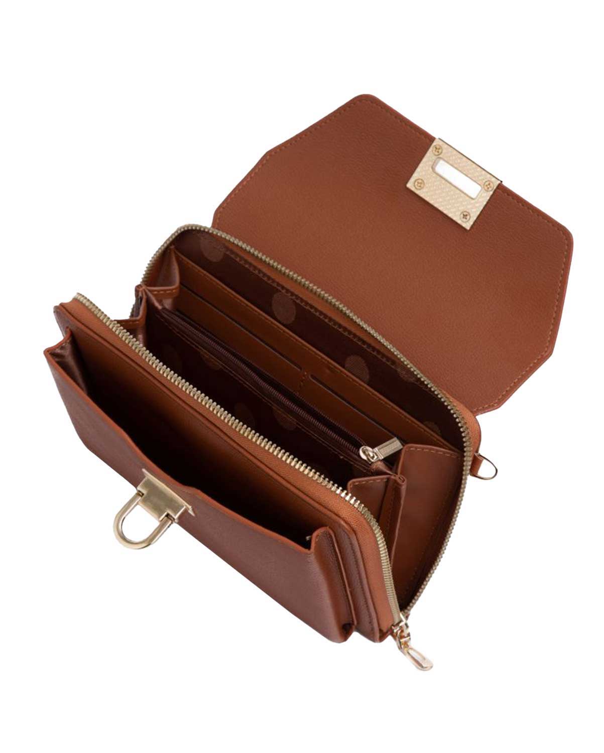 Tan Solid Color Faux Leather Women's Clutch Crossbody Bag, Show your trendy side with this awesome Crossbody bag. Ladies Fashion Bag is made of high-quality Faux leather, It feels comfortable, and the solid color denotes sophistication and stylish. Hands-Free Cross-Body adds an instant runway style to your look, giving it ladylike chic. Detachable, adjustable crossbody strap. Perfect Birthday Gift, Anniversary Gift, Mother's Day Gift, Graduation Gift, Valentine's Day Gift.
