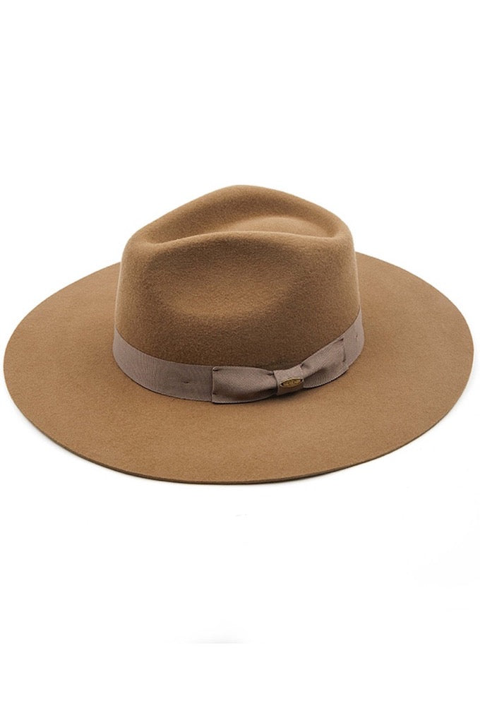 Taupe C.C Wool Felt Detailed Panama Summer Sun Hat With Ribbon Band Trim; Unique, timeless & classic Summer Sun Fedora Hat has a ribbon band trim material accent. Trendy Birthday, Holiday Gift, Christmas Gift, Regalo de Navided, Bad hair days, casual everyday wear, Anniversary Gift, Fall Outfit, Cool Fashion Fedora, Valentine's Day Gift