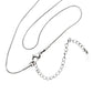 Silver 16 INCH, 1mm Stainless Steel Metal Chain Necklace is a sleek and durable option for everyday wear. Made with high-quality stainless steel, it is resistant to tarnishing and hypoallergenic. It is perfect for adding a touch of style to any outfit.

