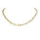 Gold 18K Gold Dipped Stainless Steel Handmade Chain Necklace is crafted with 18K gold dipped stainless steel, giving it a durable and luxurious finish. Its delicate design is perfect for any occasion and will surely elevate any outfit. Enjoy the benefits of a high-quality, handmade piece of jewelry that will last for years to come. 