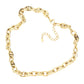 Gold 18K Gold Dipped Stainless Steel Handmade Chain Necklace is crafted with 18K gold dipped stainless steel, giving it a durable and luxurious finish. Its delicate design is perfect for any occasion and will surely elevate any outfit. Enjoy the benefits of a high-quality, handmade piece of jewelry that will last for years to come. 