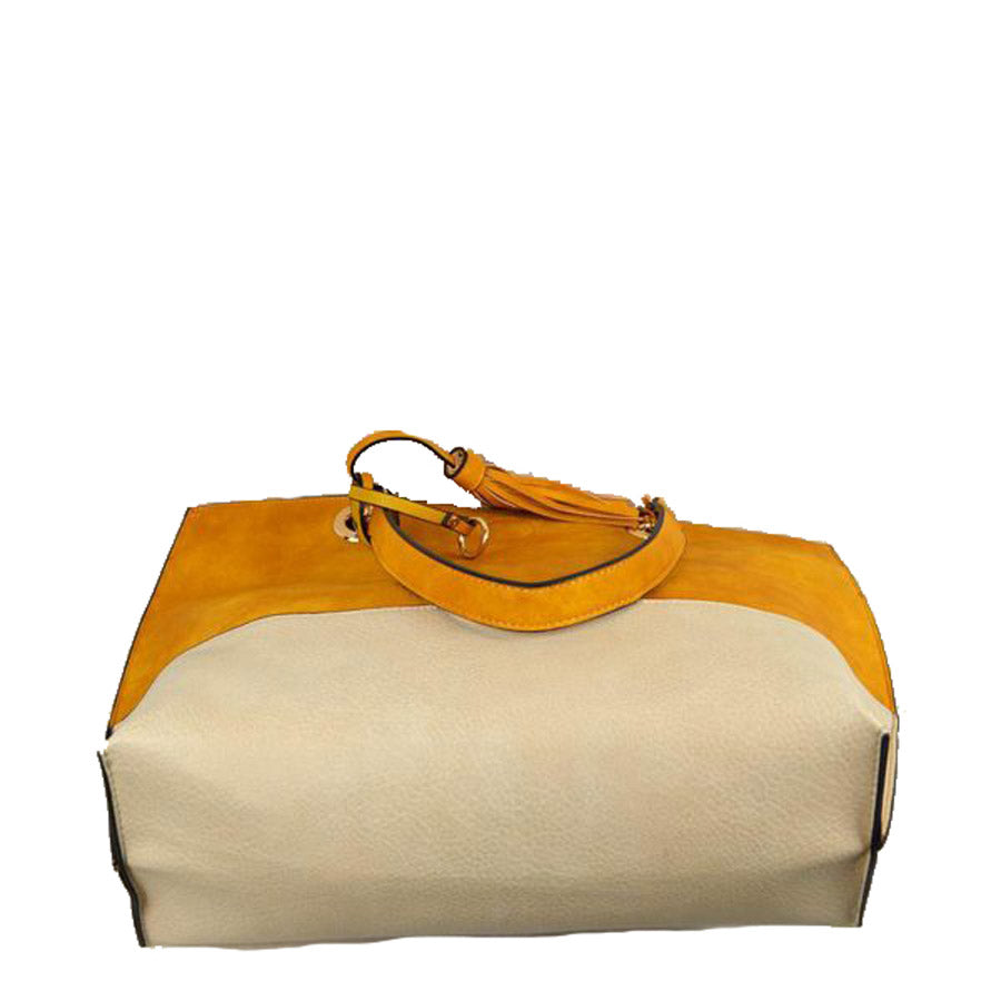 Vegan Tote Handbag Pouch Faux Leather Tote Bag Inside Crossbody Pouch Best Seller plenty of room to fit all your items. Comes with a removable insert bag that doubles as lining, can be removed and worn as a crossbody bag. Perfect for work, Birthday Gift, Anniversary Gift, Daily Handbag, Thank you Gift, Everything Bag 