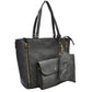 3 in 1 Side Zipper Women’s Tote Handbag set - Tote Bag