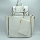 3 in 1 Side Zipper Women’s Tote Handbag set - Tote Bag