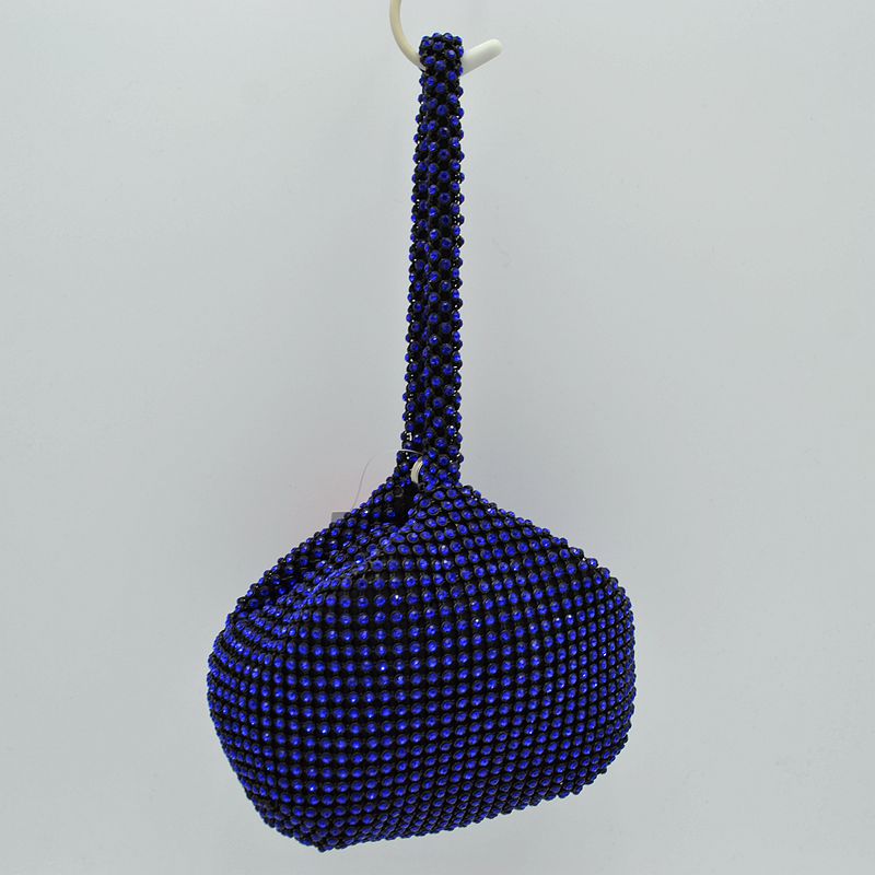 Bella Crystal Mesh Pouch Wristlet