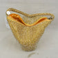 Bella Crystal Mesh Pouch Wristlet
