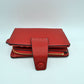 Compact Pebbled Everyday Wallet with Snap and Zipper Closure - Wallets