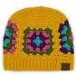 Mustard C.C Multi Color Crochet Beanie, is the perfect accessory, featuring a unique multi-color design, lightweight construction, and an adjustable fit. The soft crochet accent adds a delightful touch of fun to any outfit. Awesome winter gift accessory for birthdays, Christmas, holidays, and anniversaries, to your friends.
