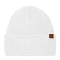 White C.C 3D Emboss American Flag Beanie