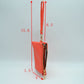 Minimalist Wristlet Clutch Bag with Metallic Zipper - Clutch Bags