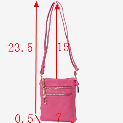 Metro Multi Zip Crossbody Organizer