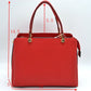 Women’s Textured Faux Leather Top Handle Tote Bag - Tote Bag