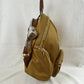 Multi-Pocket Casual Backpack with Metallic Zippers - Backpacks