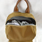 Multi-Pocket Casual Backpack with Metallic Zippers - Backpacks