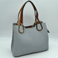 Textured Faux Leather Horseshoe Handle Women’s Tote Bag - Tote Bag