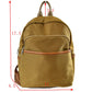 Modern Vegan Long Lasting Nylon Backpack Multi Purpose Bag - Backpacks
