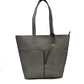 3 In 1 Large Soft Faux Leather Womens Tote Handbags - Tote Bag