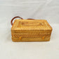 Summer Straw Weave Shoulder Purse | Bohemian Rattan Messenger Bag - Brown - Crossbody Bags