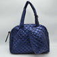 2-in-1 Large Quilted Tote Bag with Pouch - Tote Bag