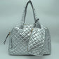 2-in-1 Large Quilted Tote Bag with Pouch - Tote Bag