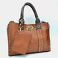 Harper Studded Turn Lock Satchel Set