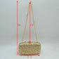 Beaded Evening Clutch Bag with Removable Chain Strap - Clutch Bags
