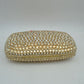 Beaded Evening Clutch Bag with Removable Chain Strap - Clutch Bags