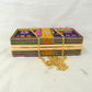 Rhinestone Money Clutch Bag with Removable Chain Strap - Clutch Bags