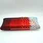 Elongated Evening Clutch Bag with Slender Chain Strap - Clutch Bags
