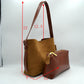 Shoulder Bag with Matching Removable Zipper Pouch - Black - Shoulder Bag