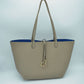 Classic Trapeze Tote Bag with Dual Handles and Ring Detail - Tote Bag