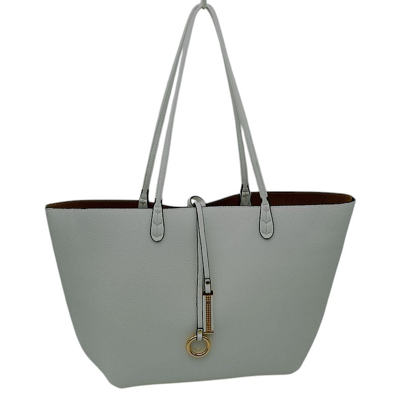Kendra Reversible Supersoft Vegan Leather Tote Handbag