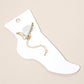 Madeline Love Gold, Pink Beaded Accent Layered Chain Anklet - Anklets - extra