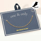 Madeline Love Gold 18K Gold Filled Delicate Figaro Chain Anklet