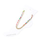 Madeline Love Gold, Multi Layered Beaded Chain Anklet - Anklets - desc