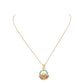 Antique Gold Enamel Easter Egg Basket Pendant Necklace is a charming addition to your jewelry collection. The handcrafted enamel egg pendant adds a touch of whimsy while the delicate chain provides a dainty elegance. Perfect for Easter celebrations or as a unique everyday accessory. A lovely Easter gift choice for someone you love.